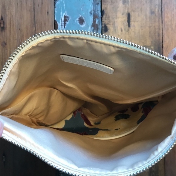 Rachel Pally Retro Floral Clutch Cream/Blue/Burgundy/Red wine - Picture 6 of 6